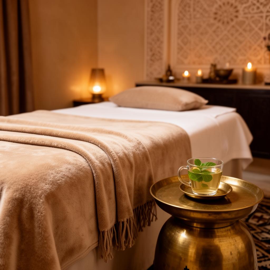 Marokkaanse lounge bij Spa du Monde
